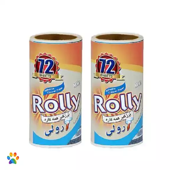 یدک پرزگیر لباس رولی (Rolly) مدل YD21 بسته 2 عددی